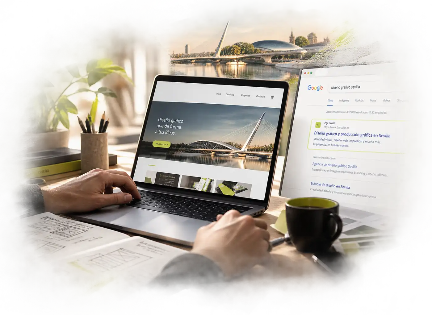 Foto representativa de Diseño web en sevilla y posicionamiento SEO y Google Ads